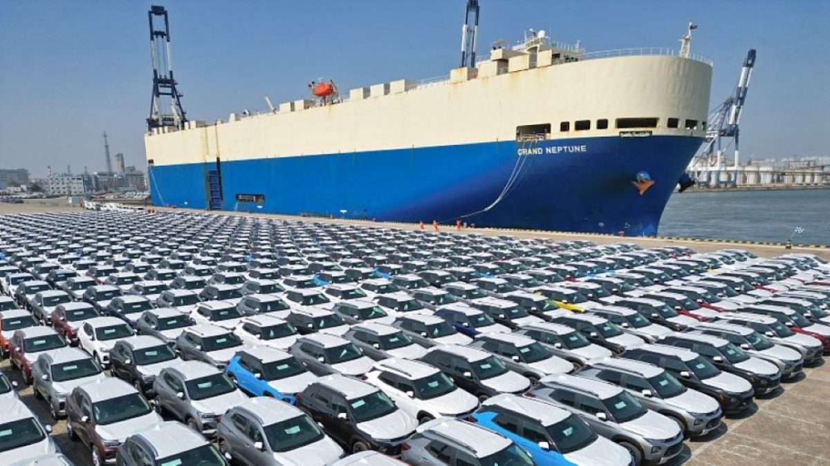 Ekspor Mobil Tiongkok Lebih Banyak Dibanding Jepang